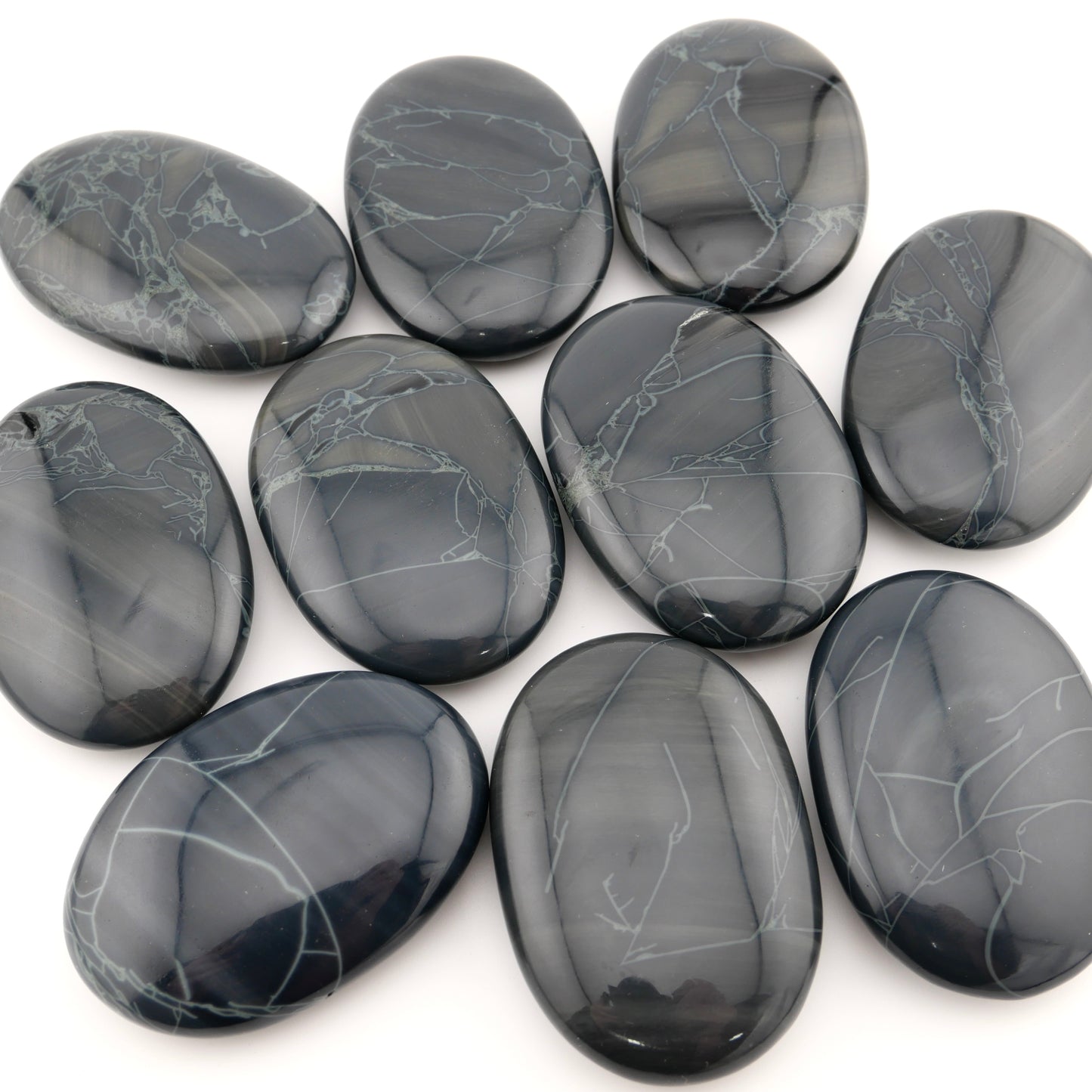 Spiderweb Obsidian Palm