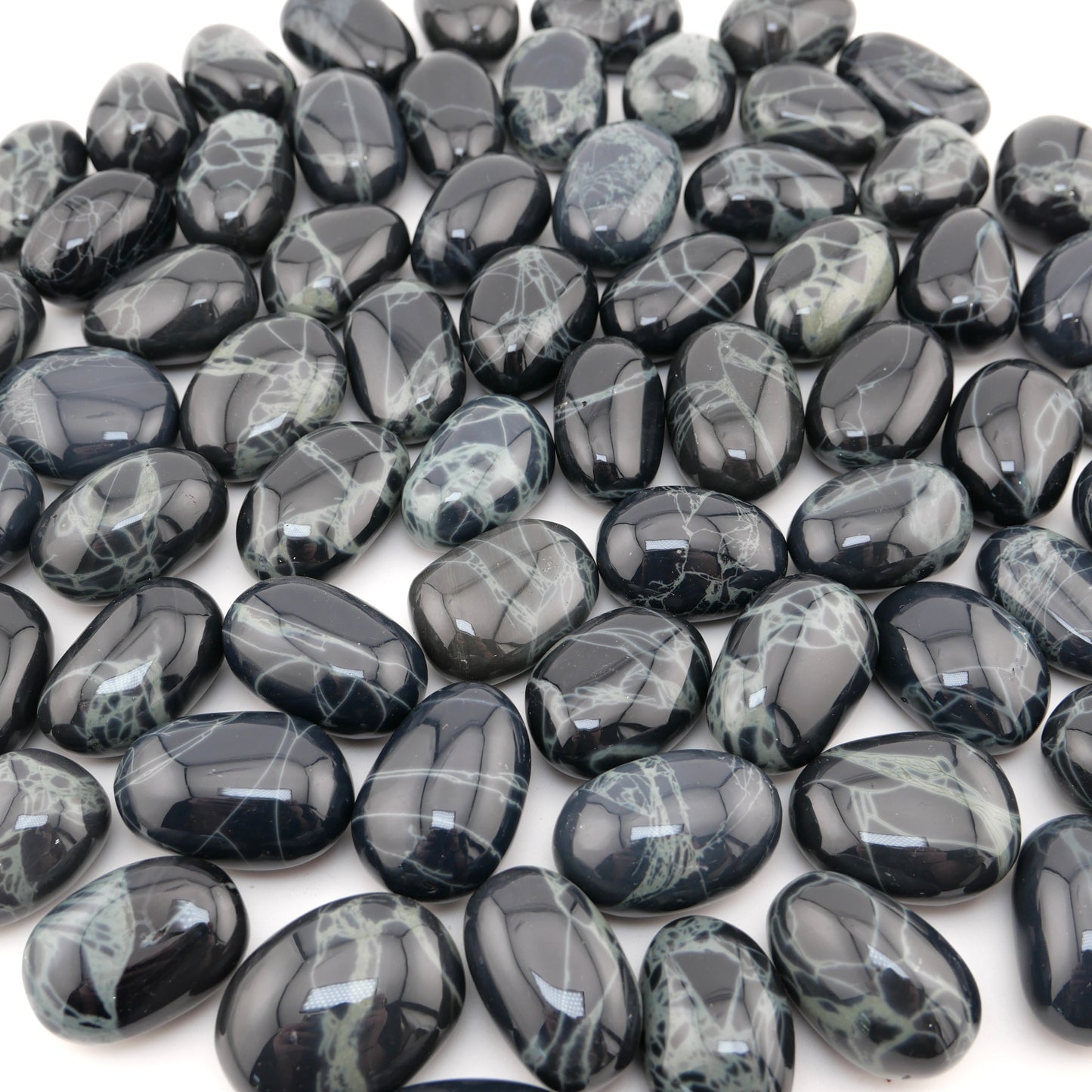 Spiderweb Obsidian Tumble