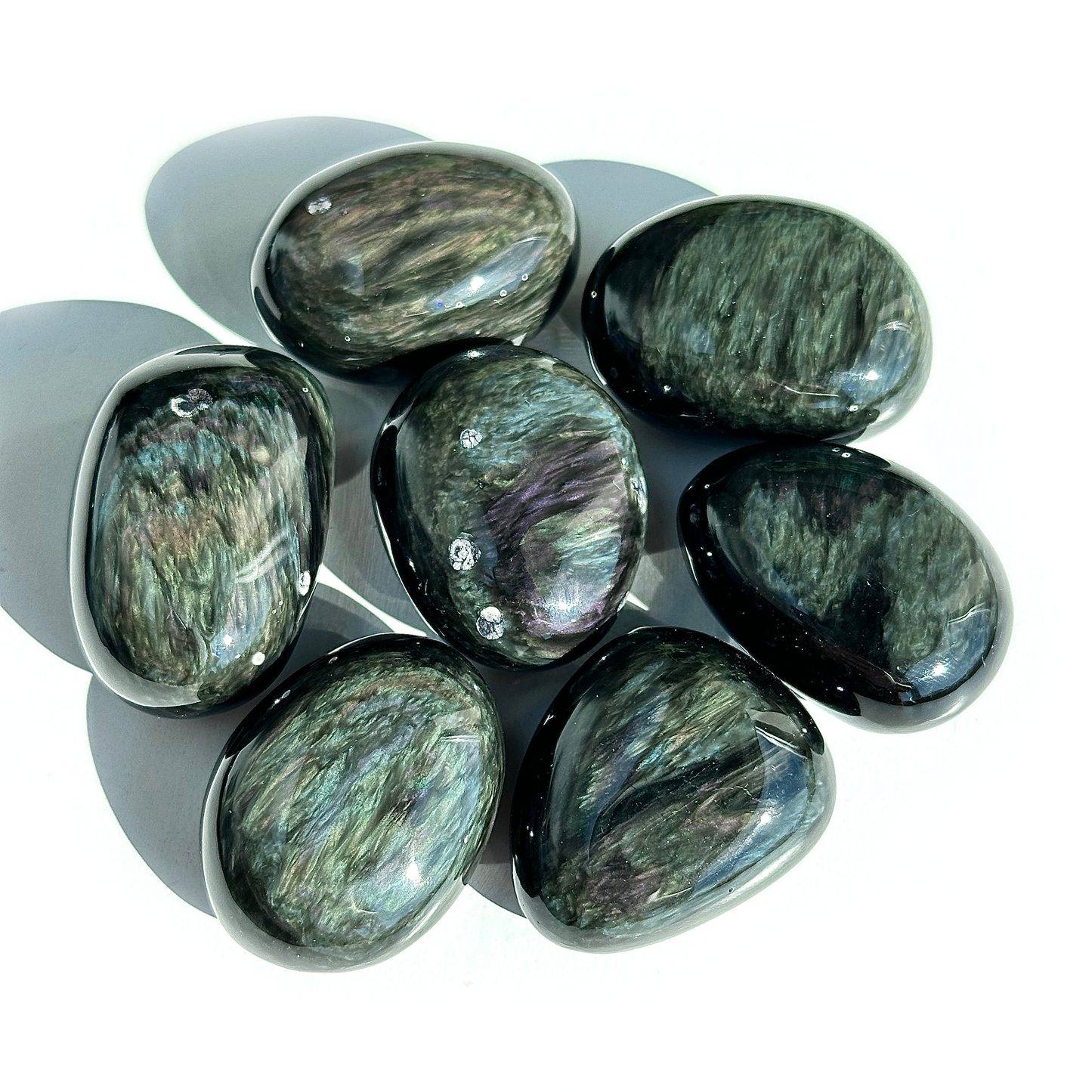 Velvet Obsidian Pebble