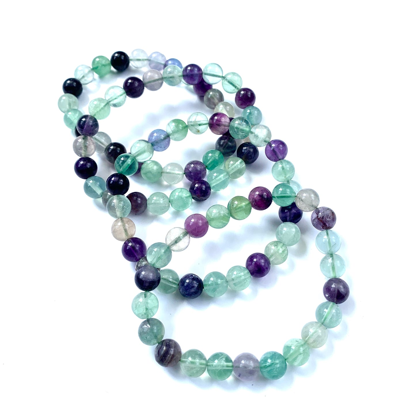 Fluorite 8mm Bracelet