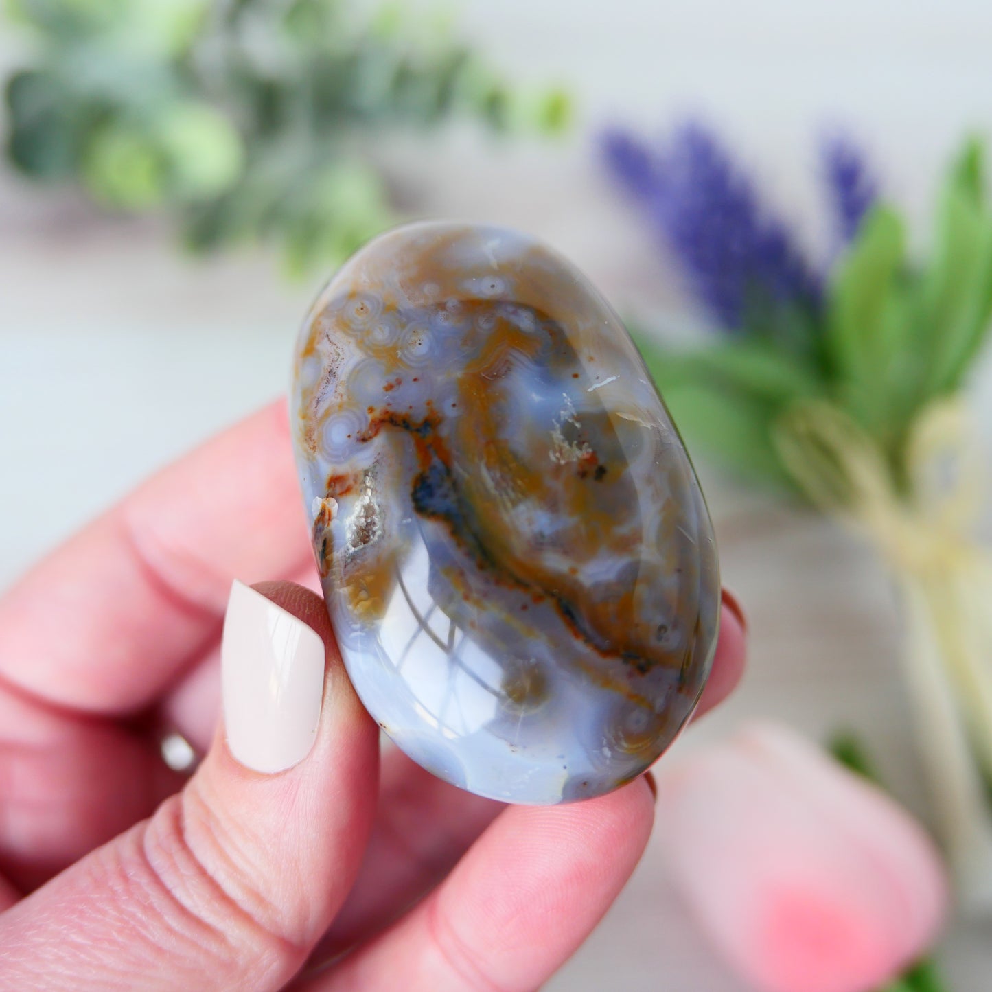 8th Vein Ocean Jasper Palm