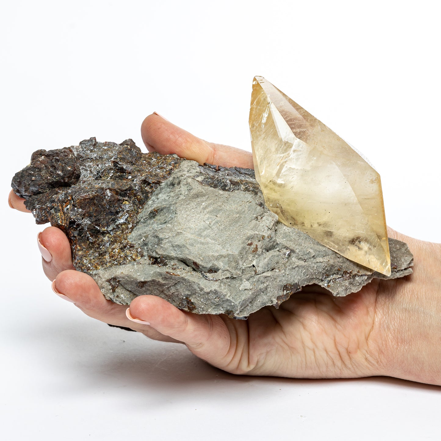 Elmwood Stellar Beam Calcite Specimen