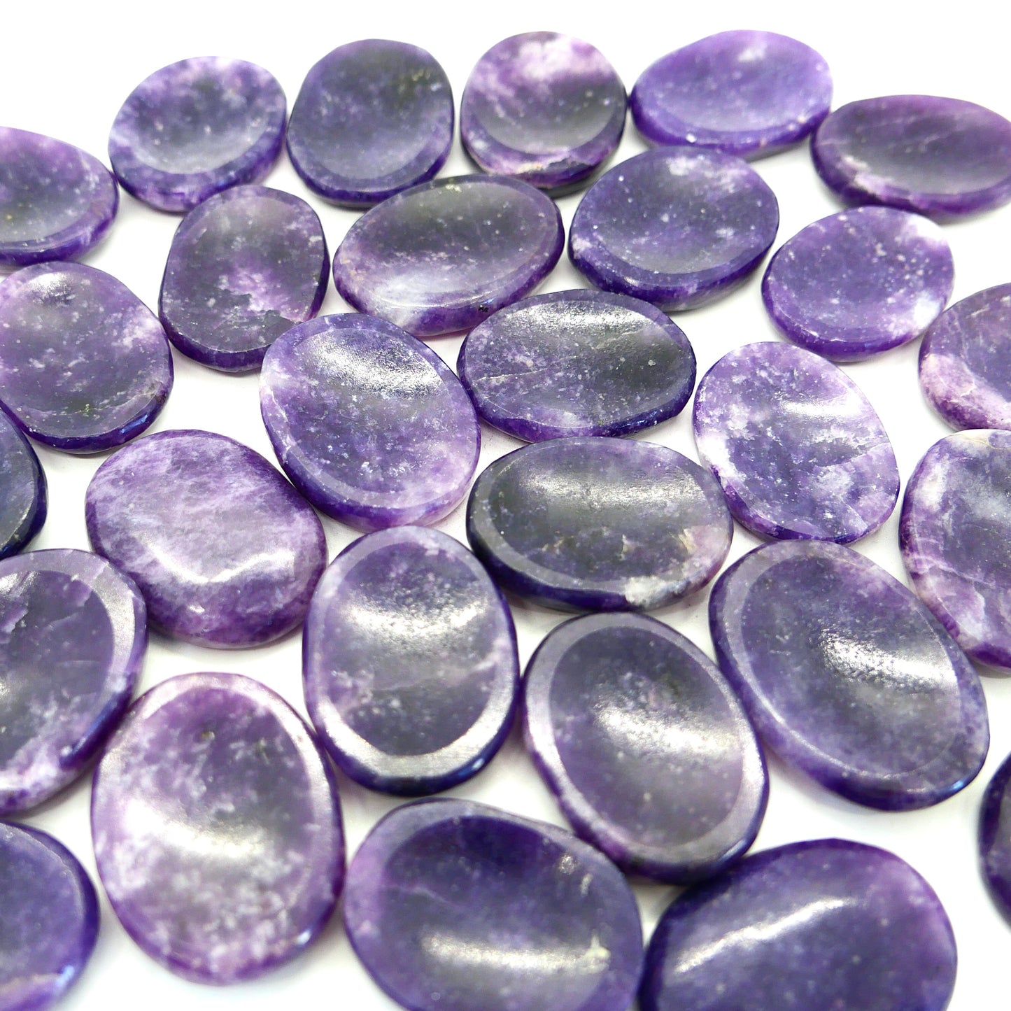 Lepidolite Worry Stone