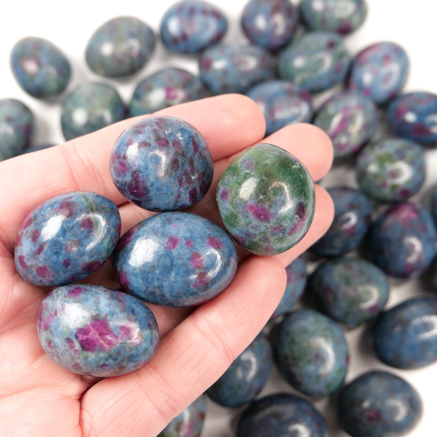 Ruby Kyanite Tumbled Stone