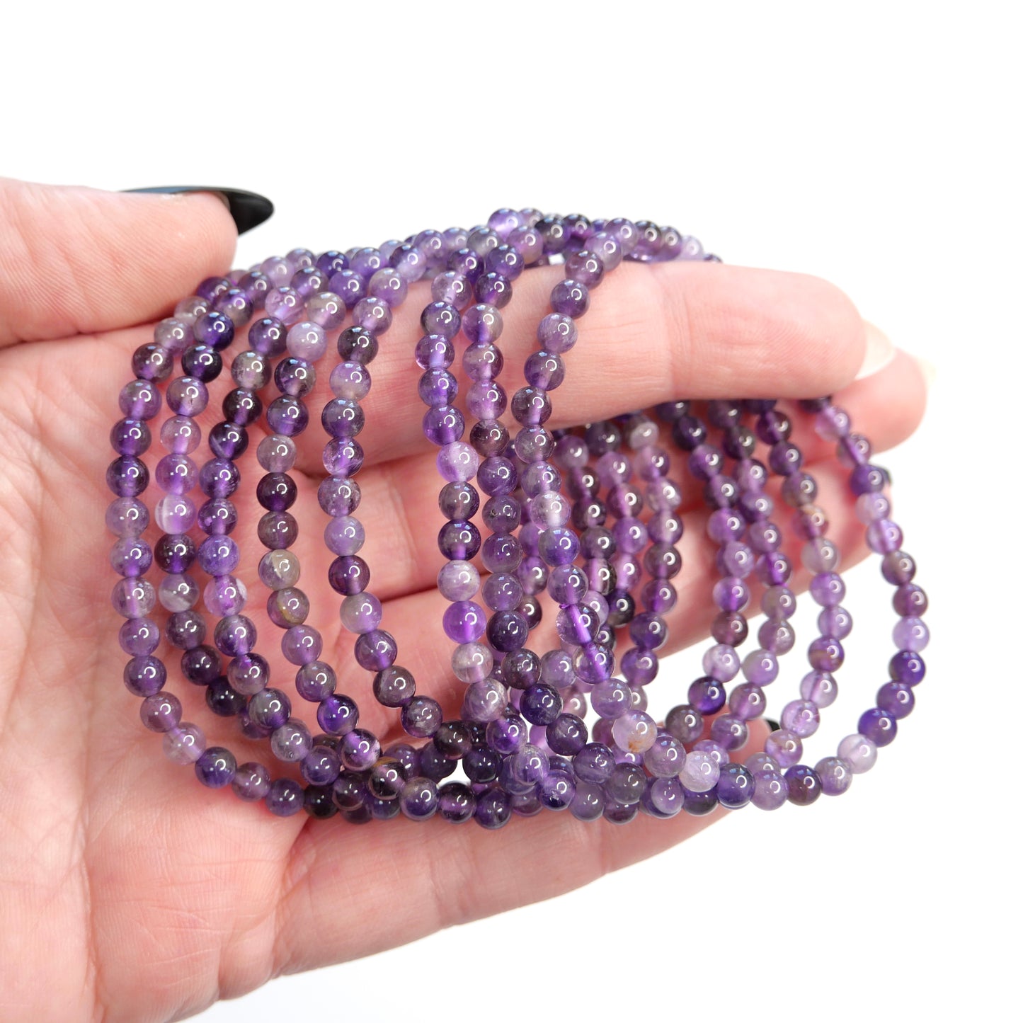 Amethyst 4mm Bracelet