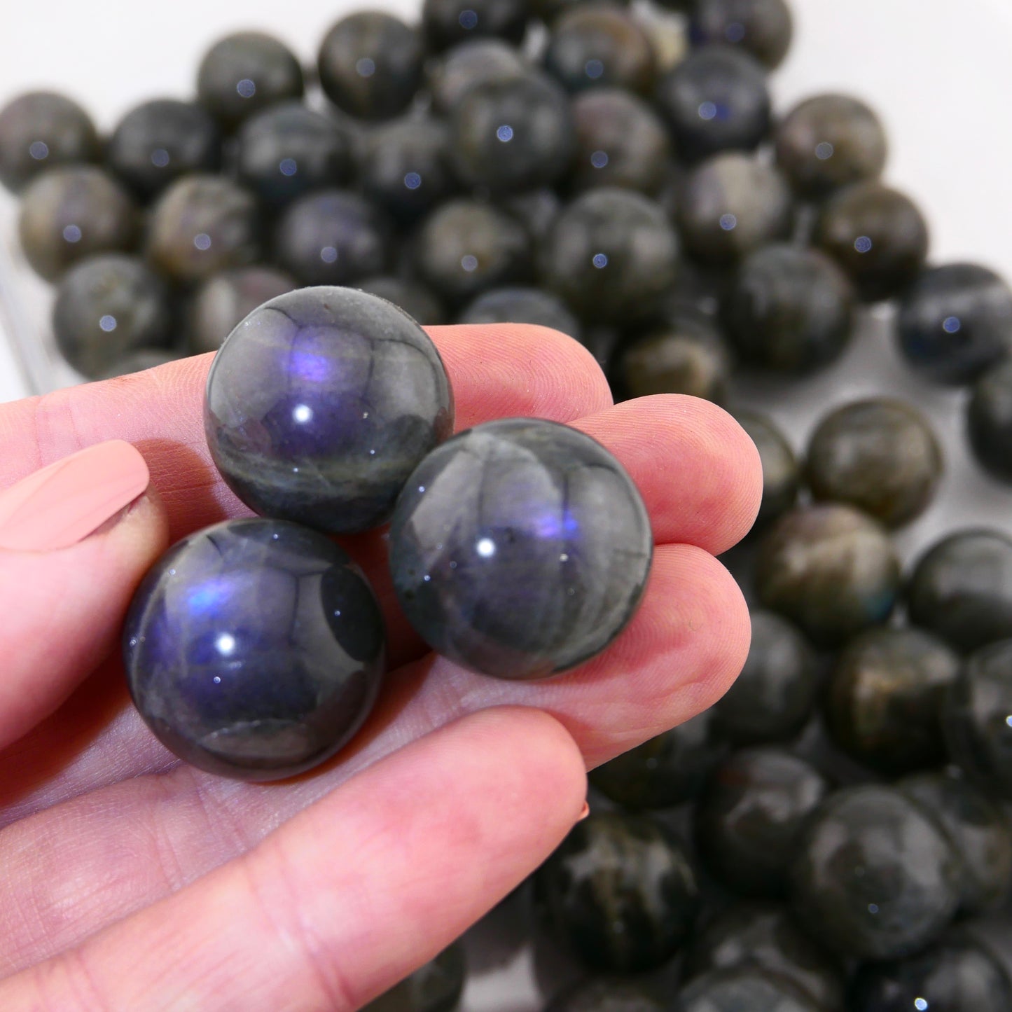 Mini Labradorite Sphere