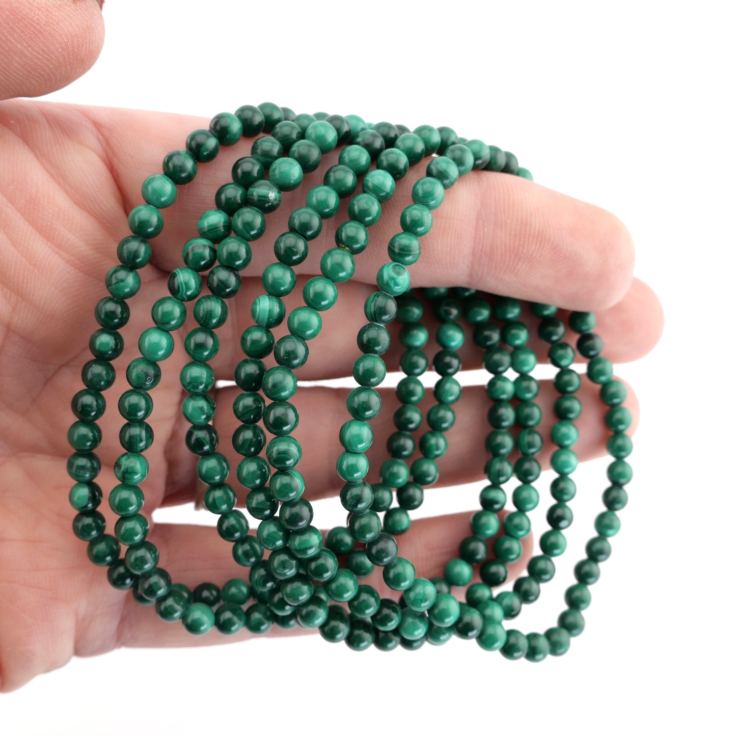 Malachite 4mm Bracelet