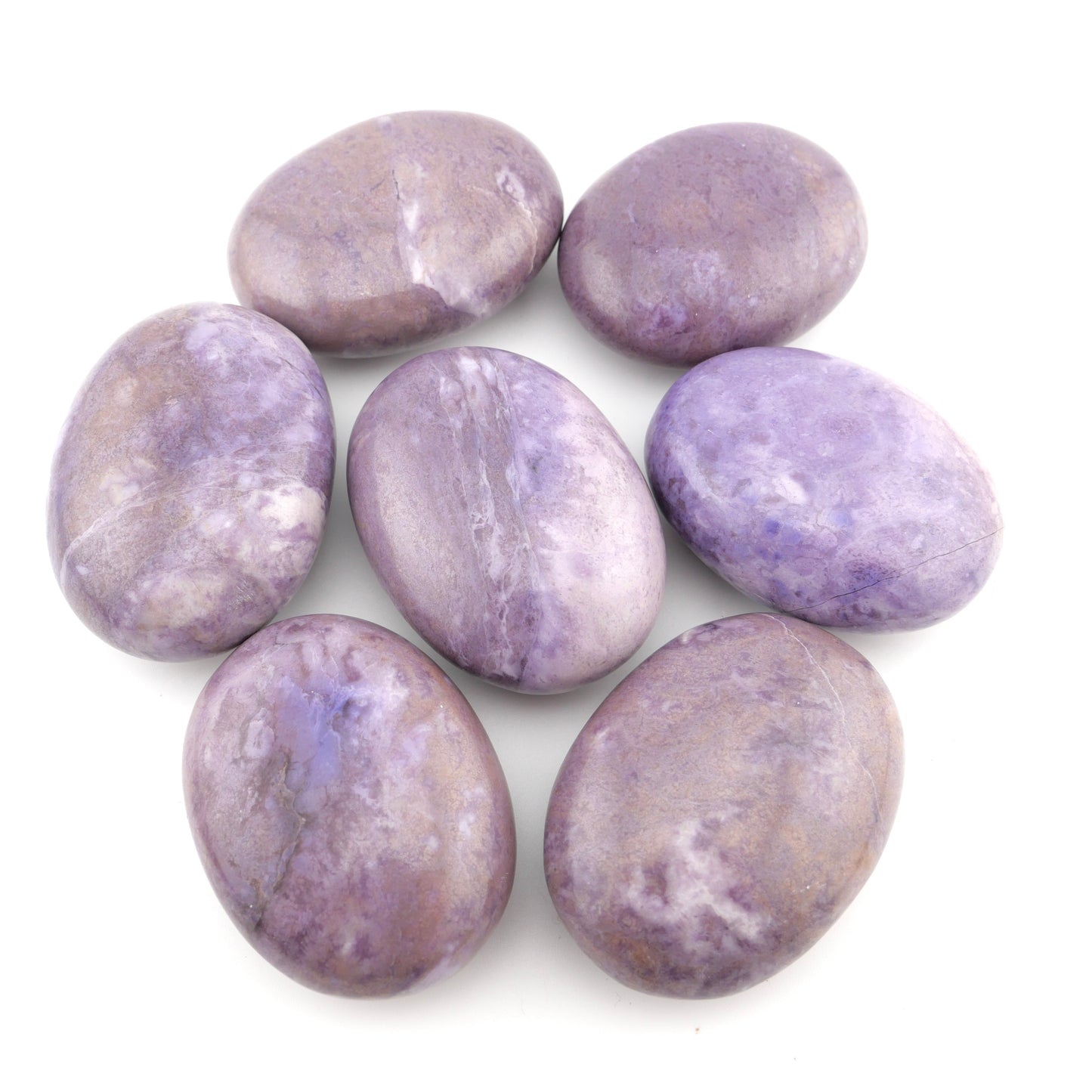 Purple Jade Palm Stone