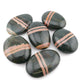 Kabamby "Racing Stripe" Ocean Jasper Palm Stone