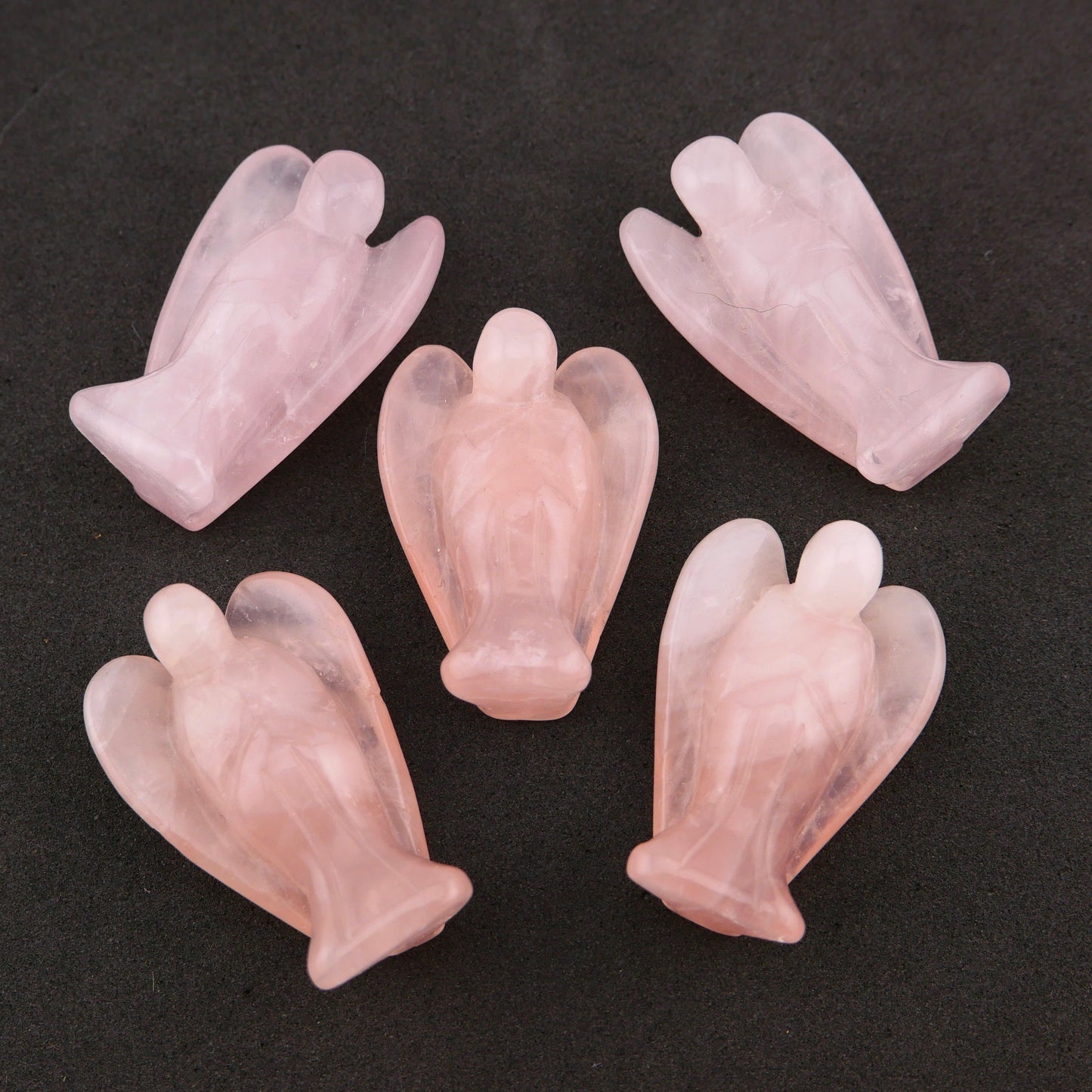 Rose Quartz Pocket Angel