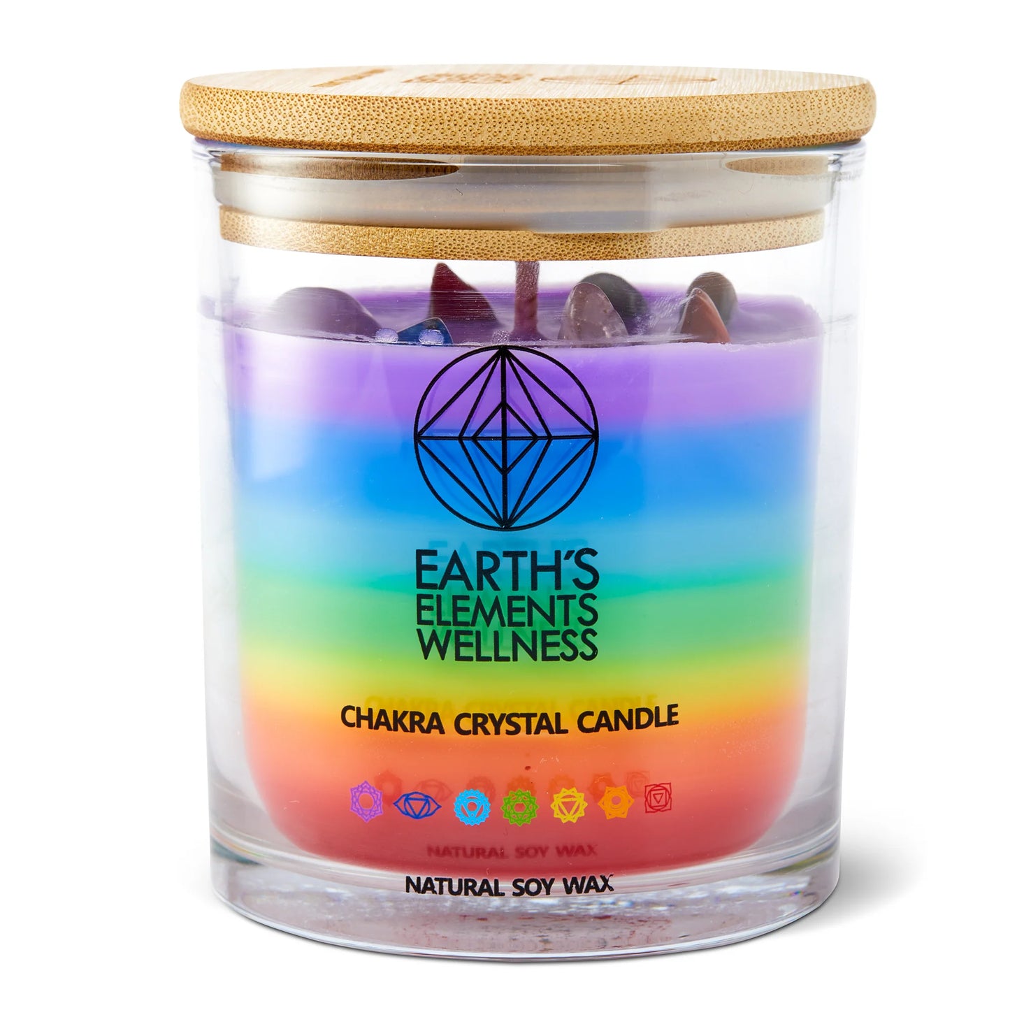 Chakra Crystal Candle