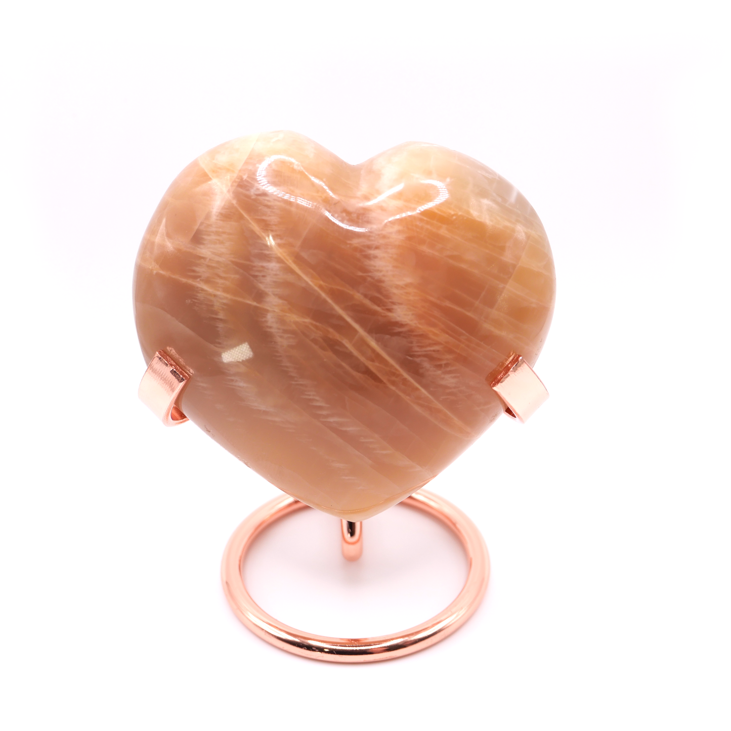 Rose Gold Heart Stand