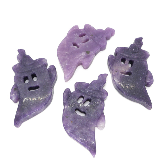 Lepidolite Ghost with Hat