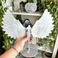 Selenite Wings on Stand