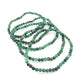 Emerald 4mm Faceted Bracelet