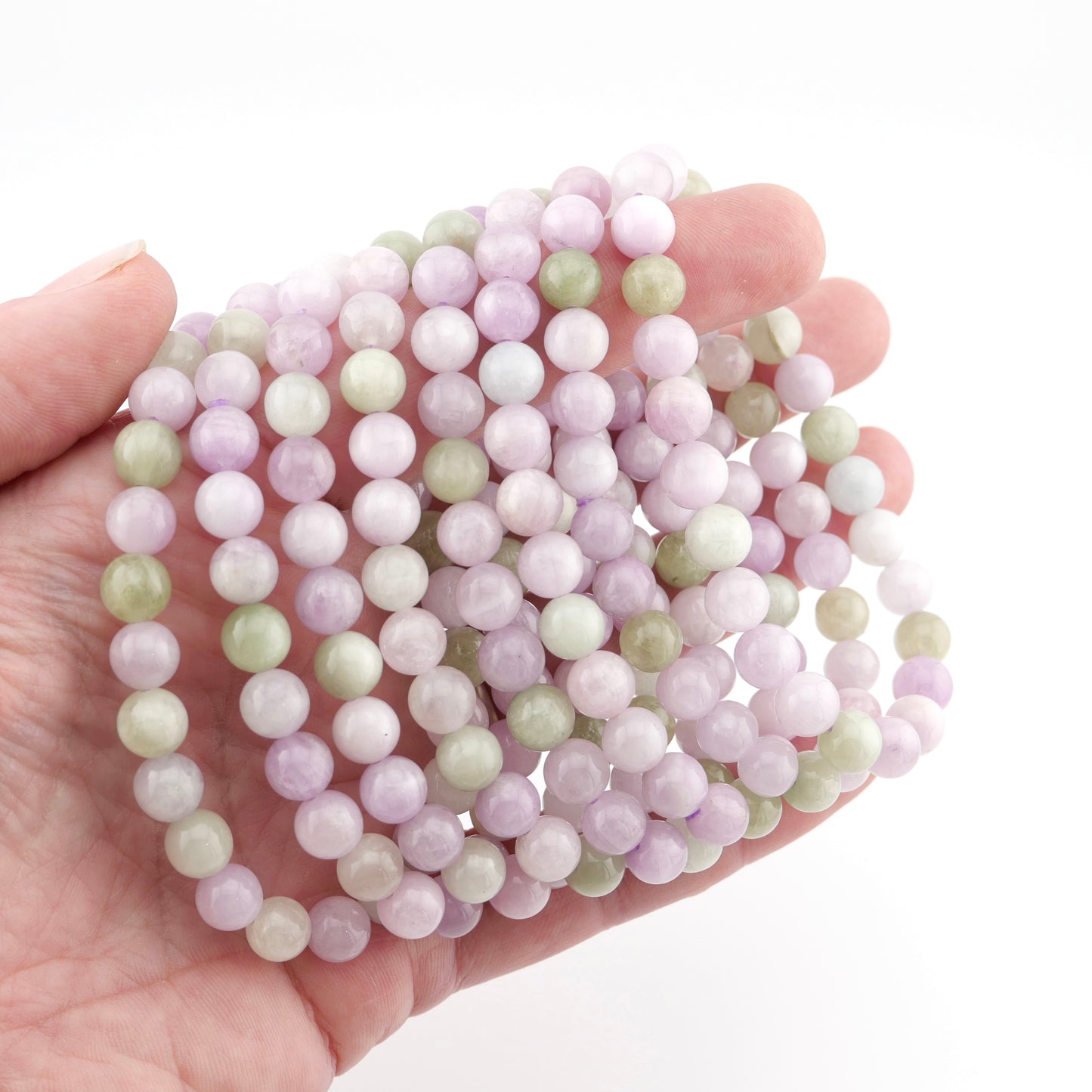 Pastel Kunzite 8mm Bracelet