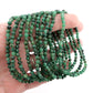 Emerald 4mm Faceted Bracelet