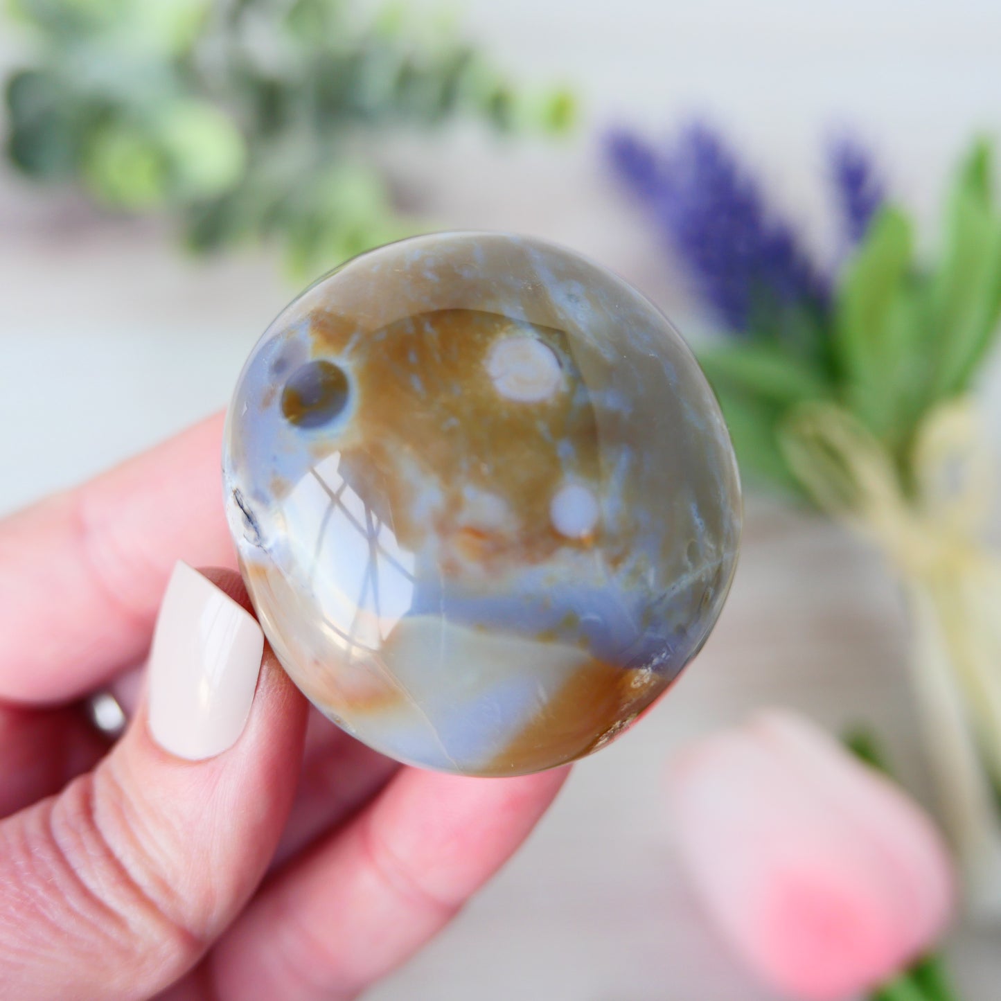 8th Vein Ocean Jasper Palm