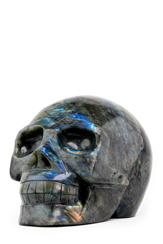 30 lb Labradorite Skull