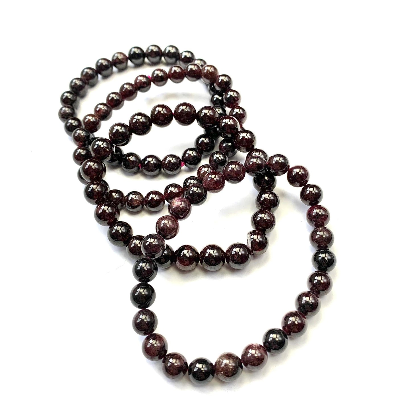 Garnet 8mm Bracelet