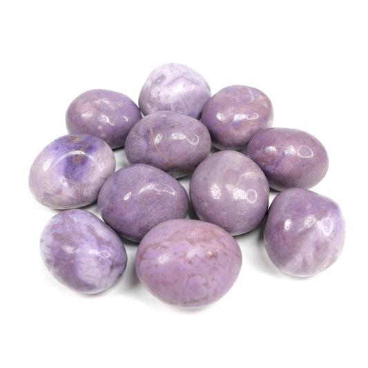 Purple Feldspar with Purple Jadeite Tumble