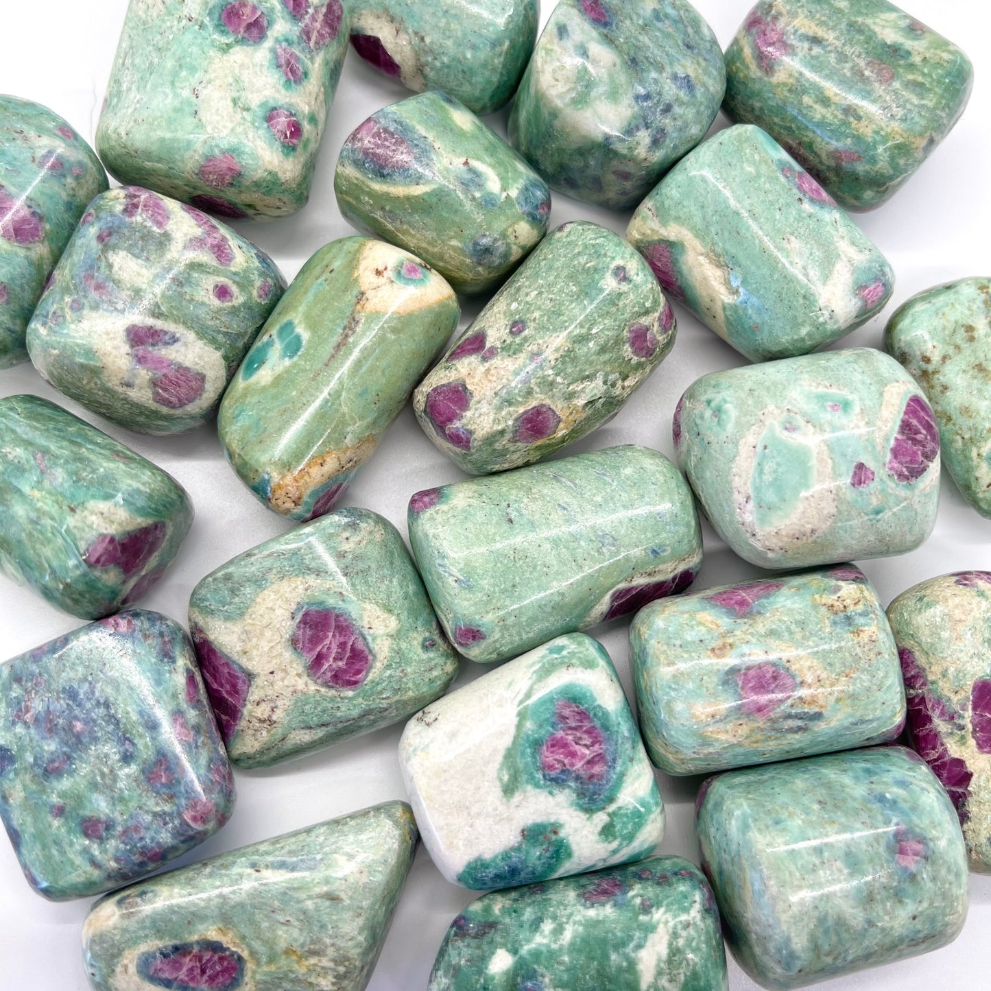 Ruby Fuchsite Tumbled Stone