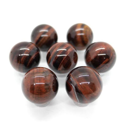 Red Tiger Eye Small Sphere