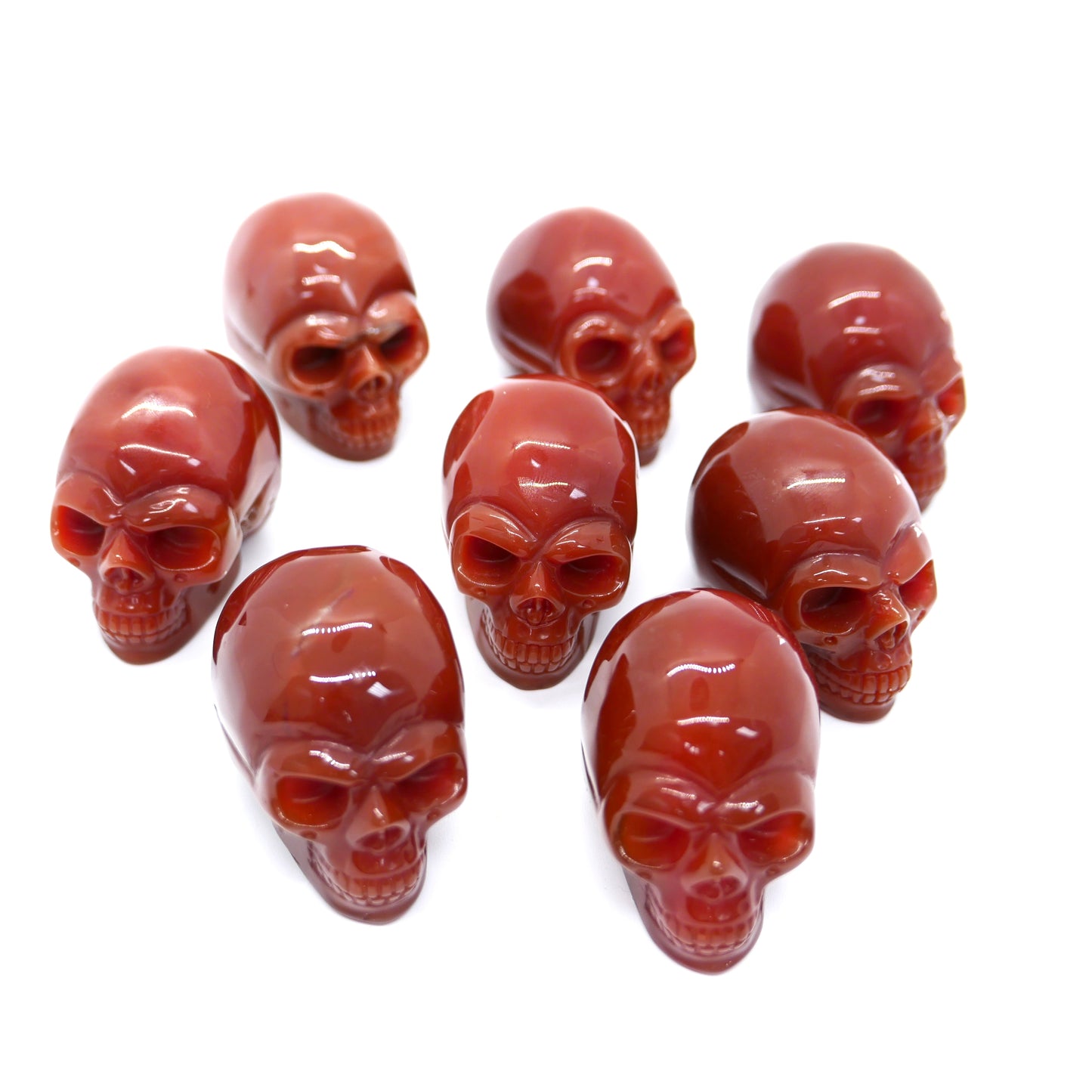 Carnelian Skull