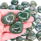 Moss Agate Small Heart