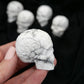 Small Howlite Carved Skull