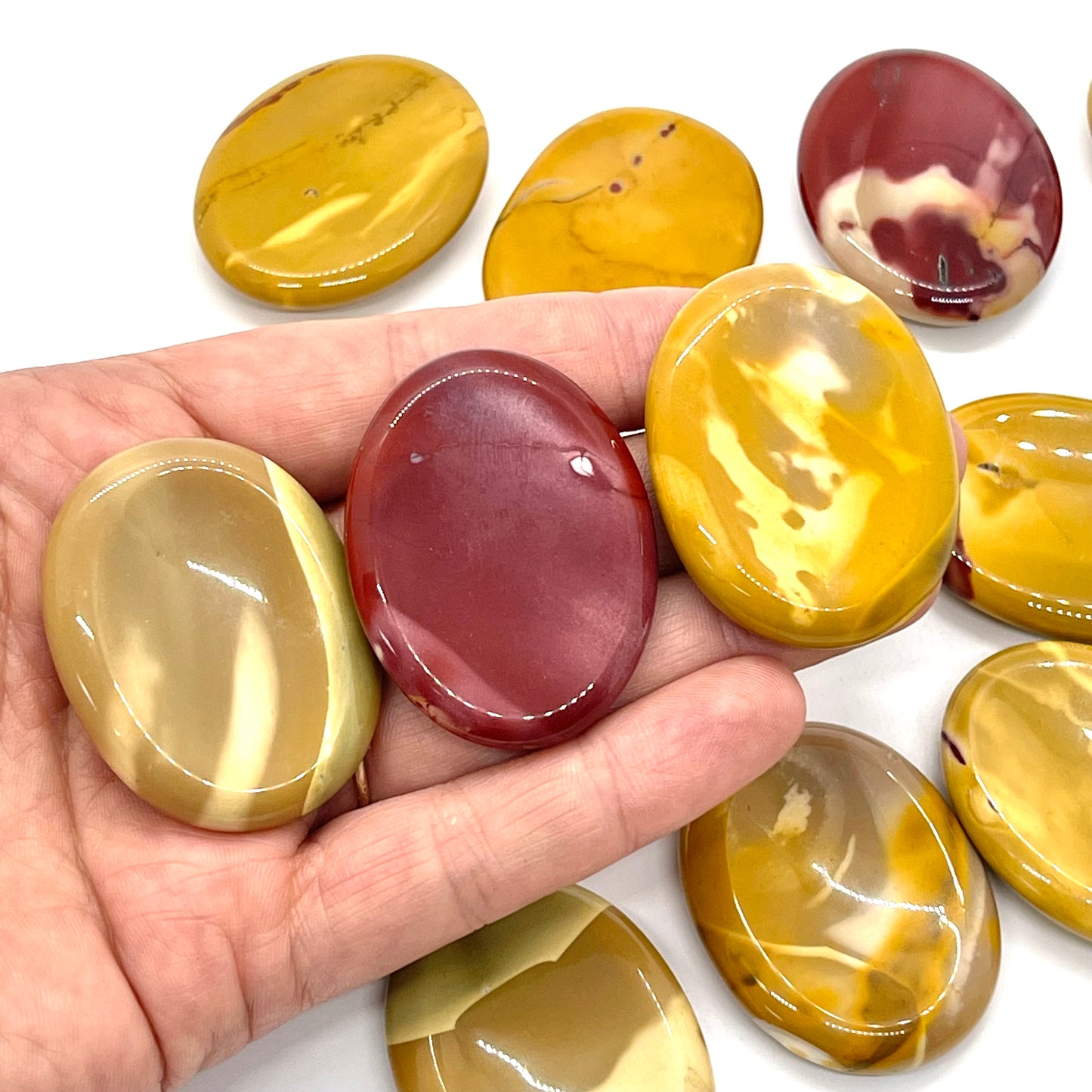 Mookaite Worry Stone