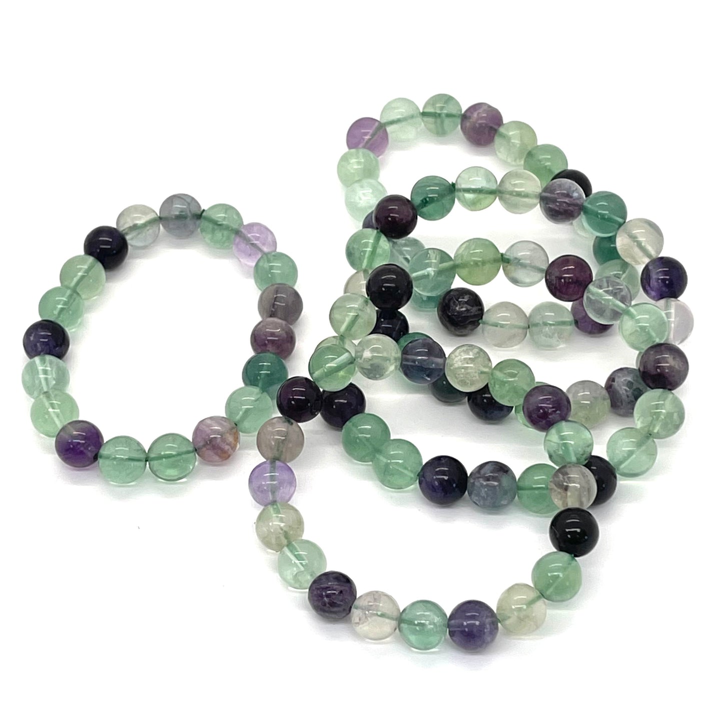 Fluorite 10mm Bracelet