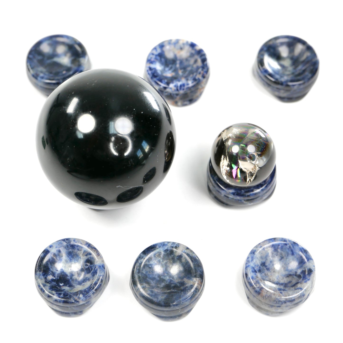 Sodalite Sphere Stand