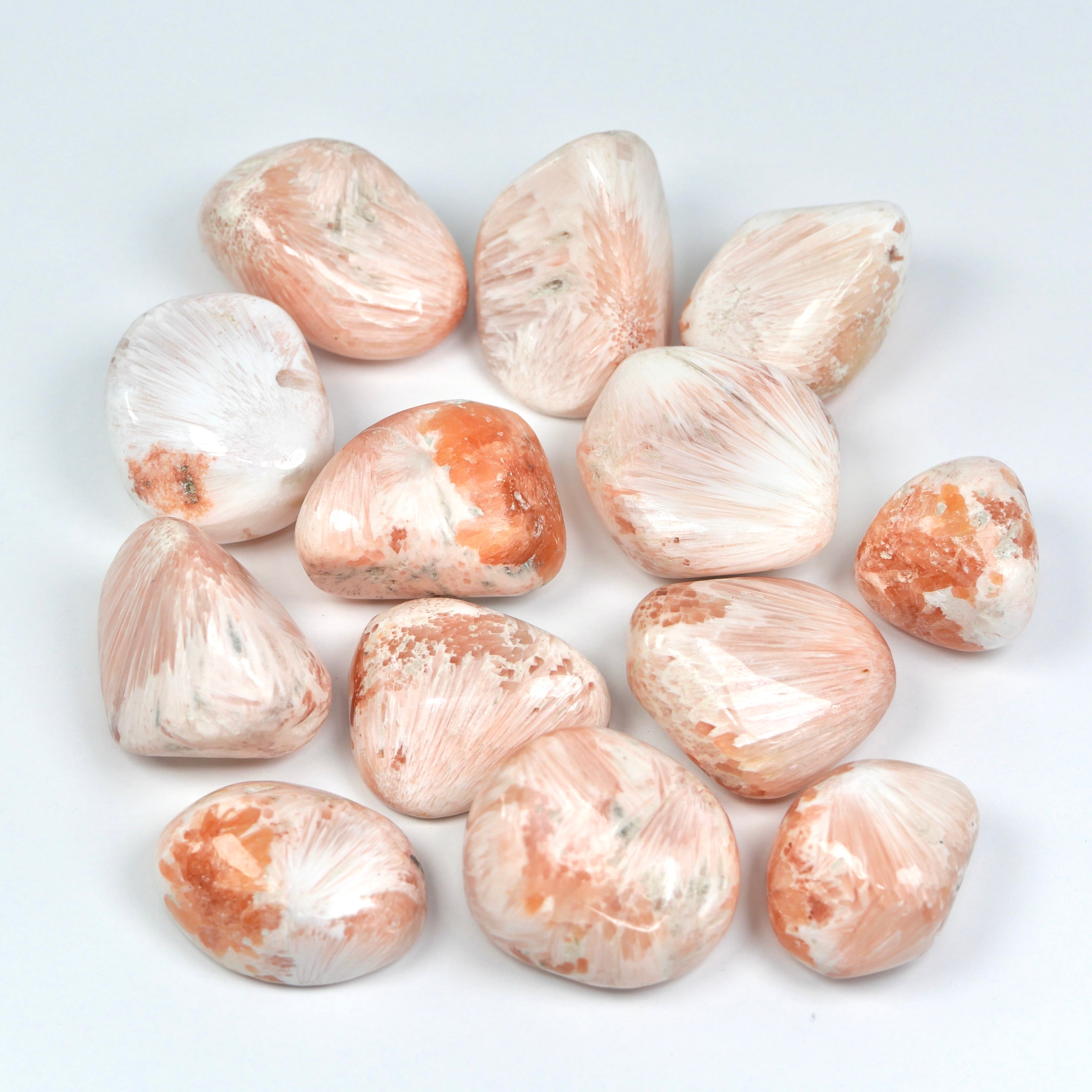 Pink Scolecite Tumble