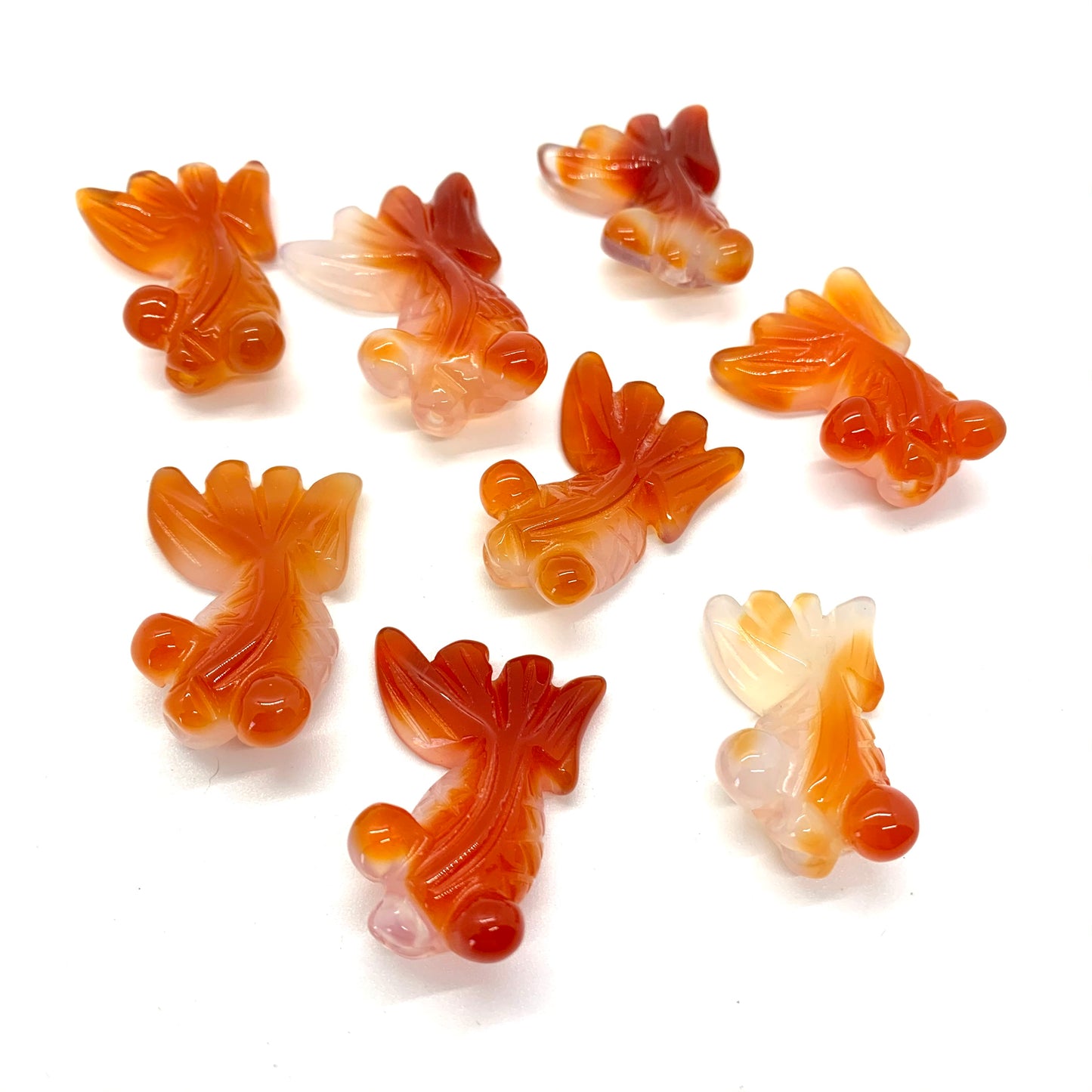 Carnelian Agate Goldfish