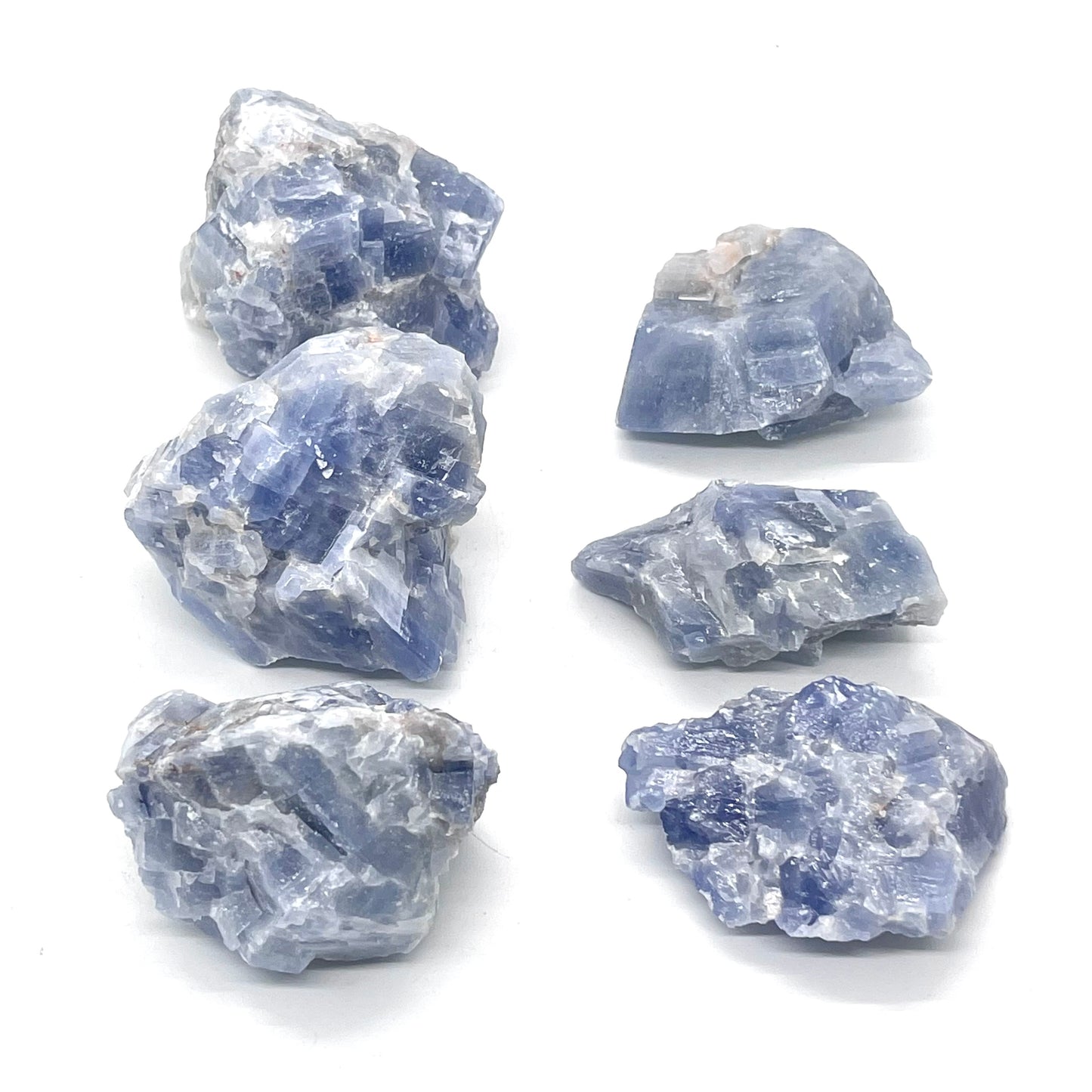 Raw Blue Calcite