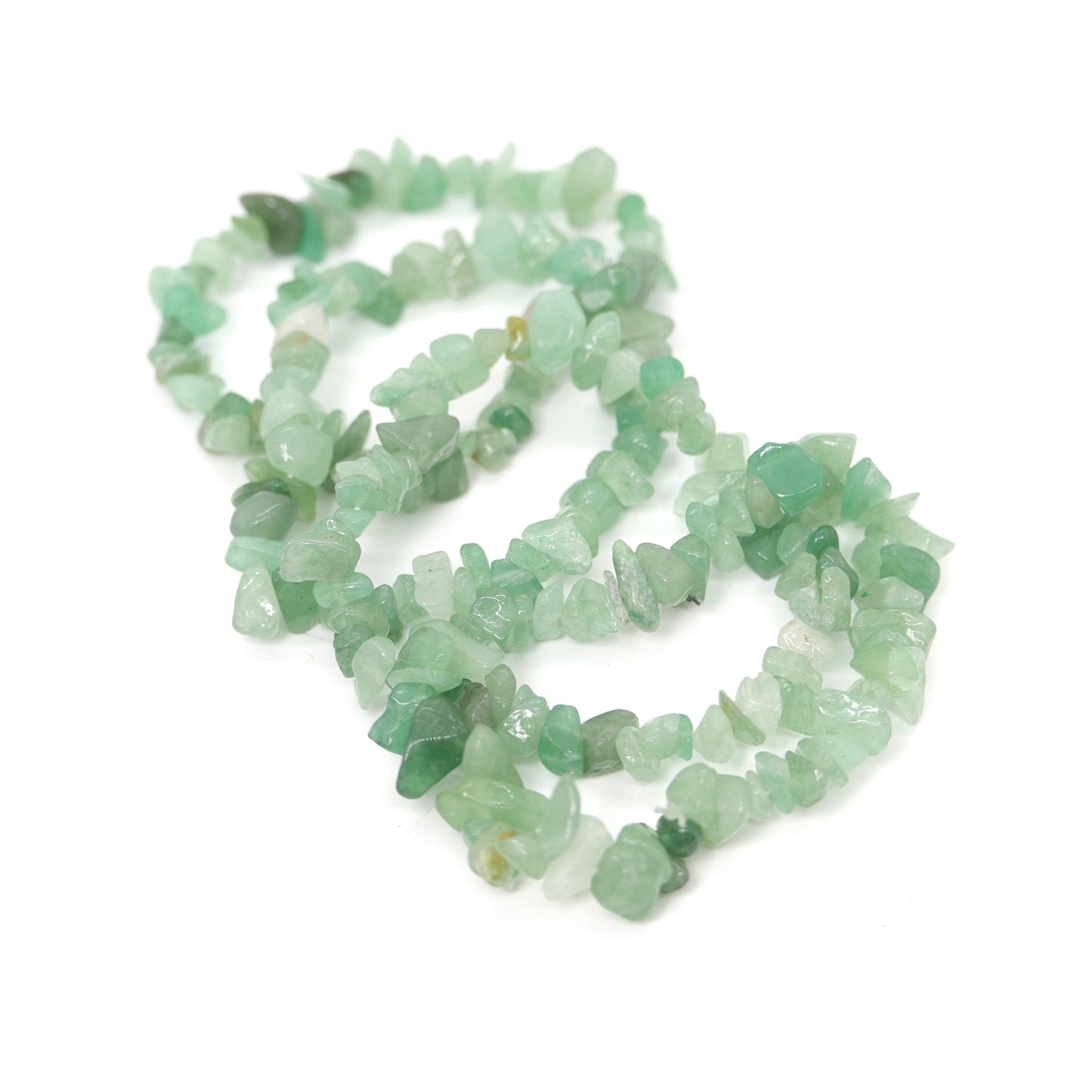 Green Aventurine Chip Bracelet