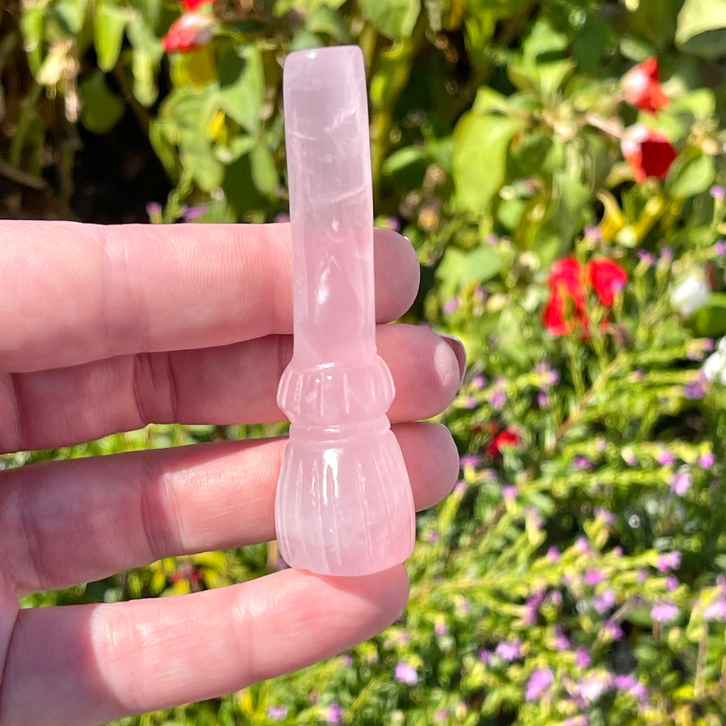 Rose Quartz Broom