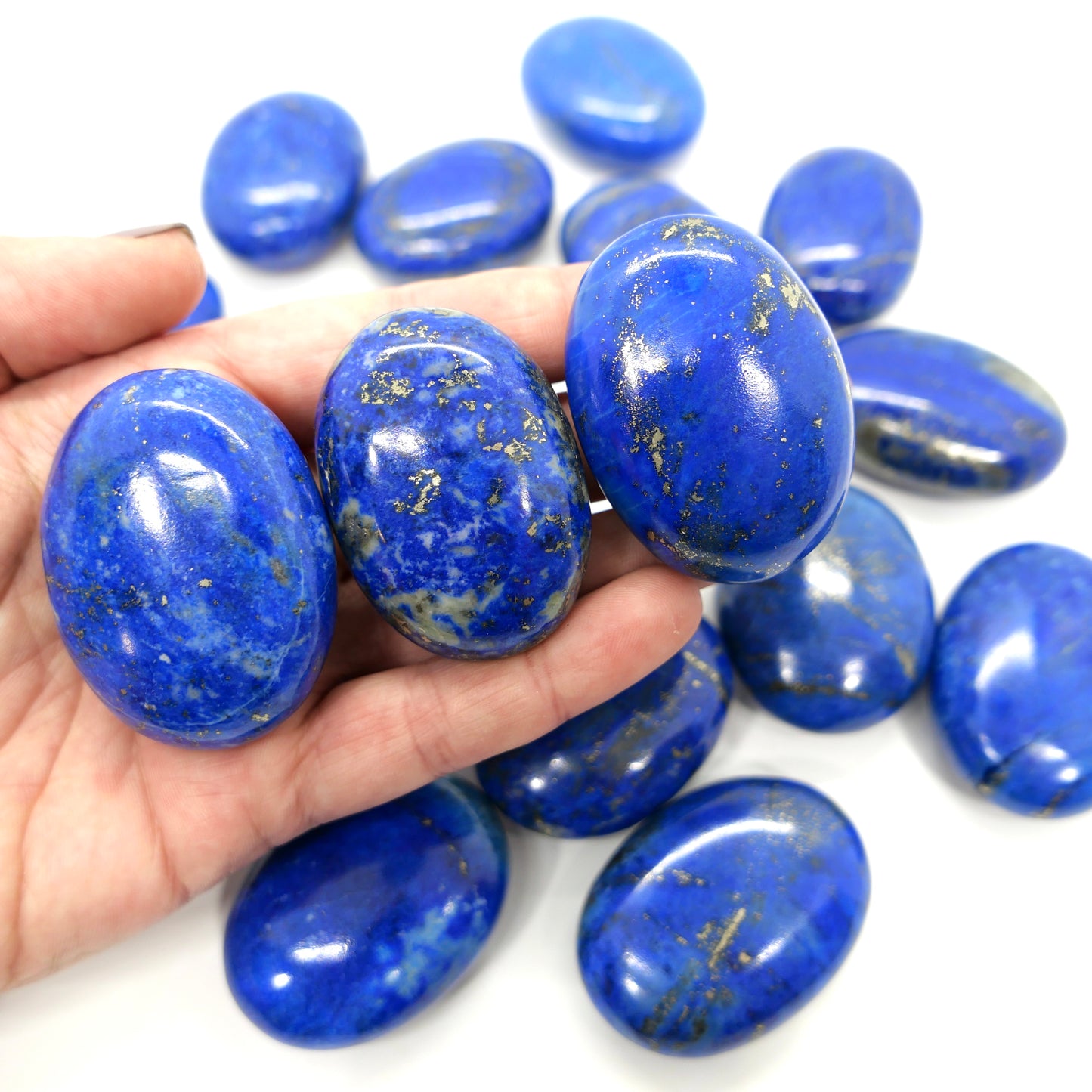 Lapis Lazuli Palm Stone