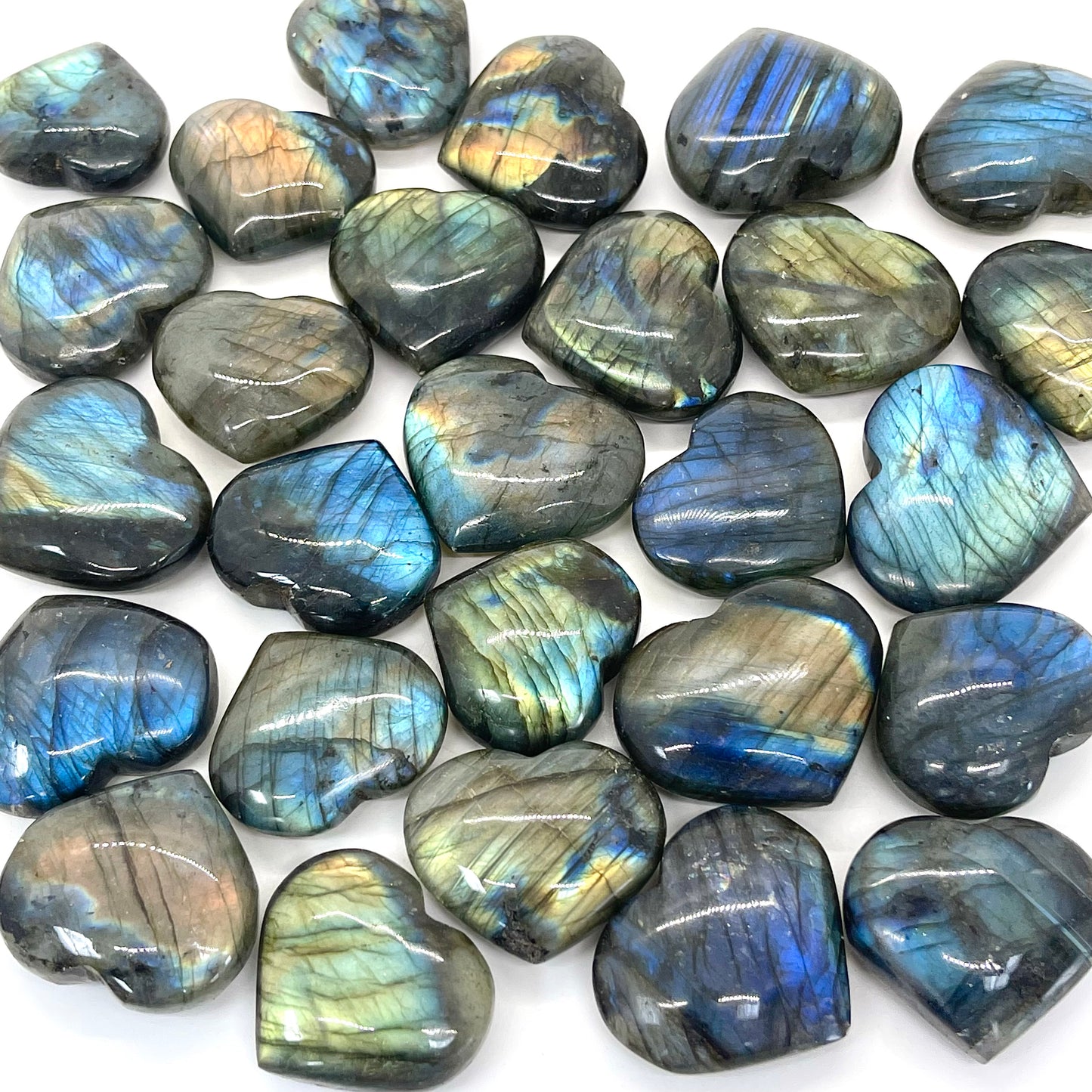 Labradorite Small Heart