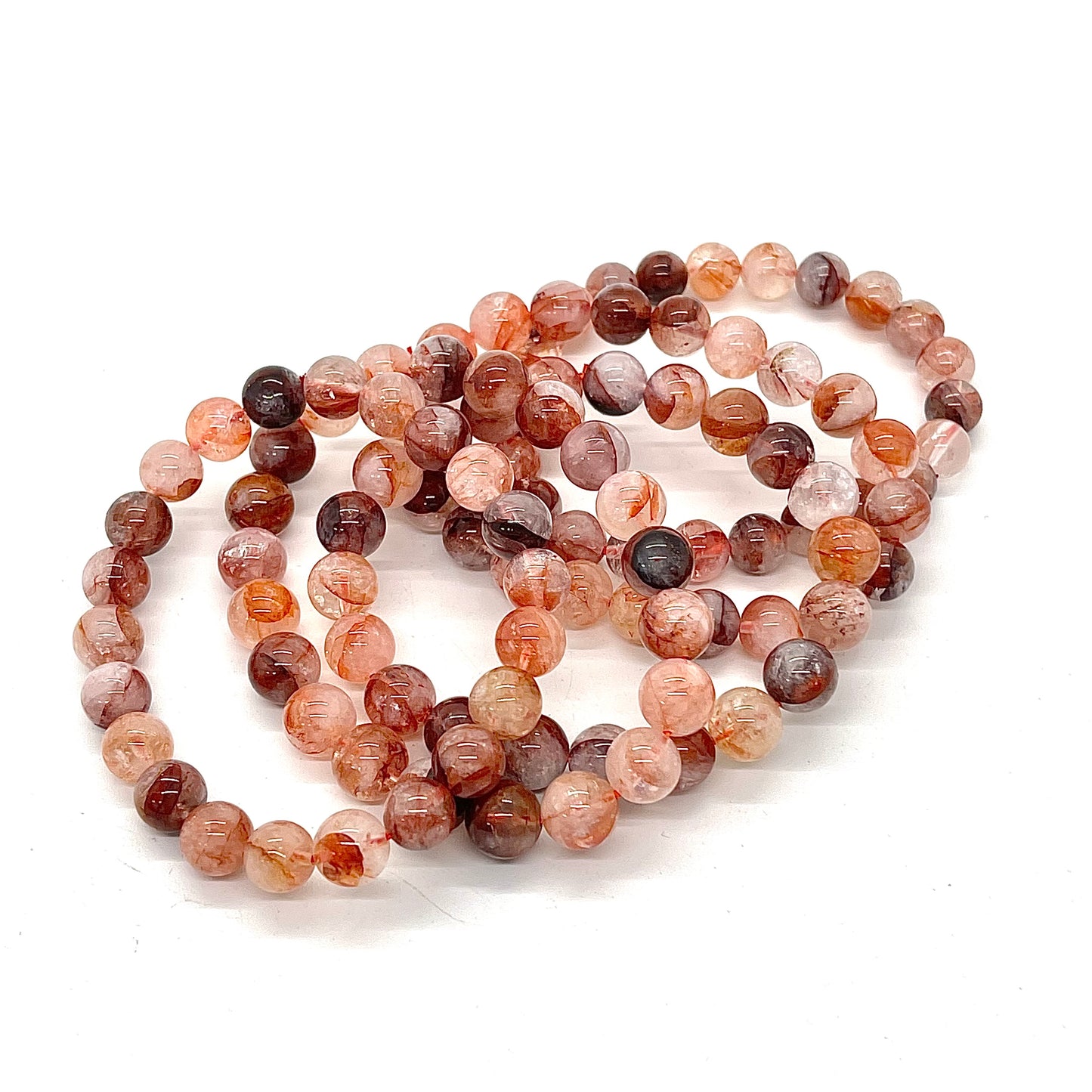 Fire Quartz 8mm Bracelet