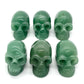 Green Aventurine Skull