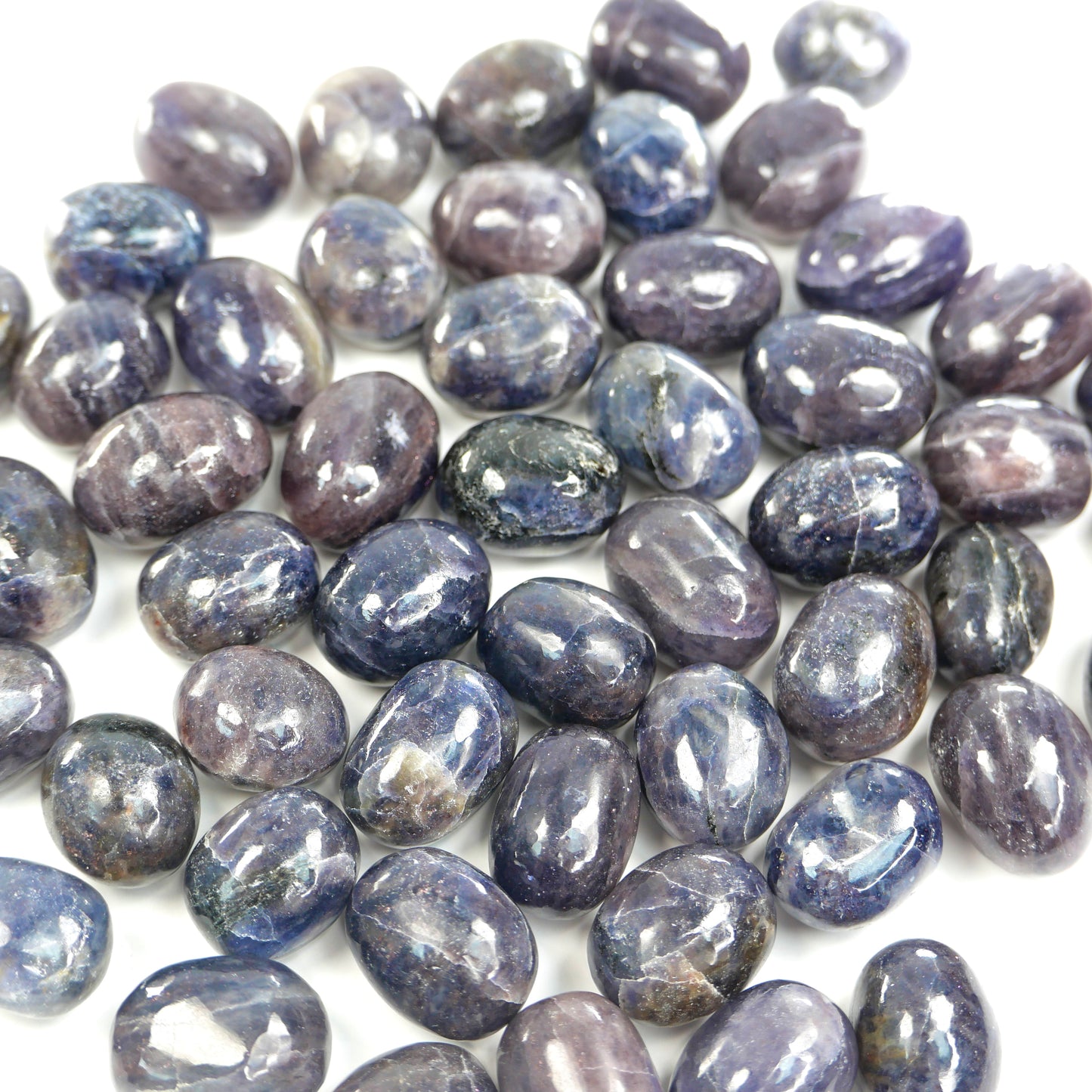 Iolite with Sunstone Tumble