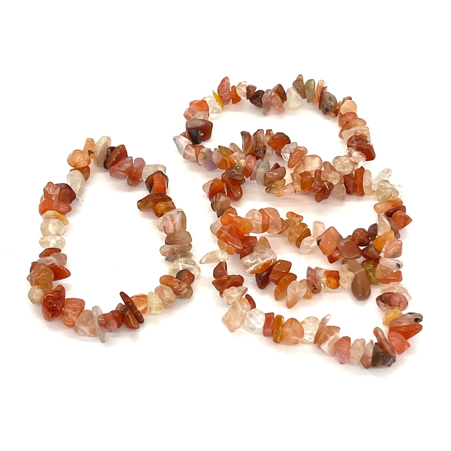 Carnelian Chip Bracelet