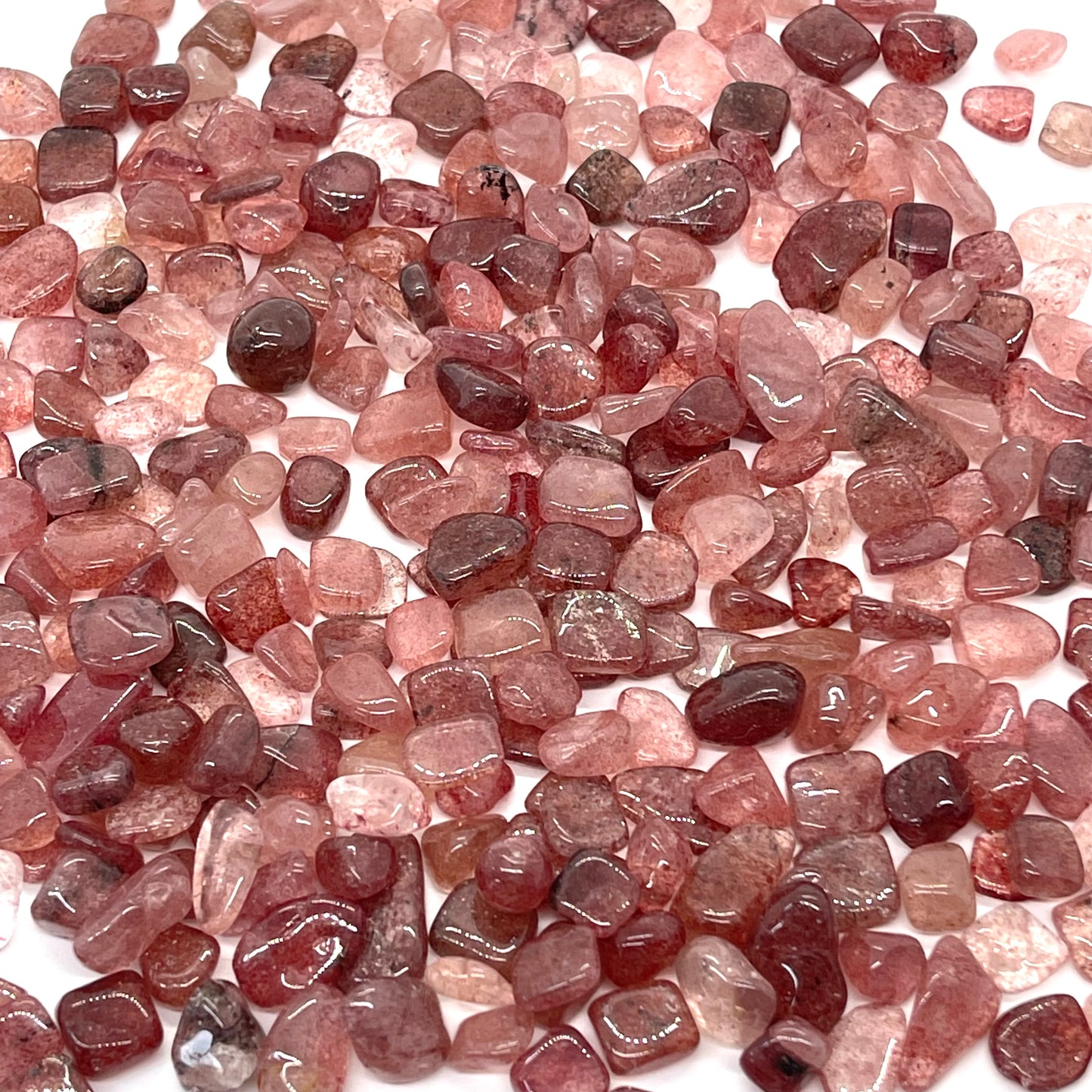 Red Aventurine (Strawberry Quartz) Chips