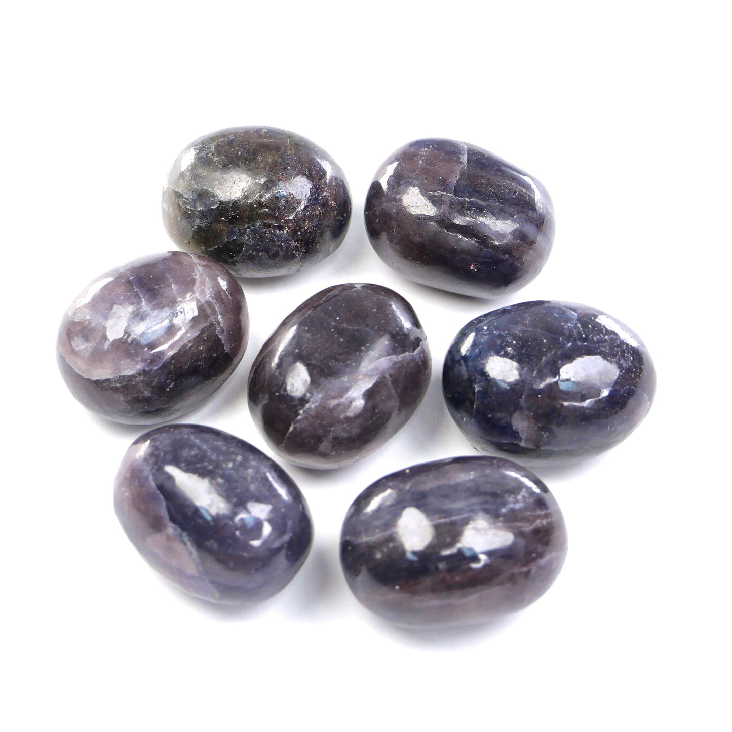 Iolite with Sunstone Tumble