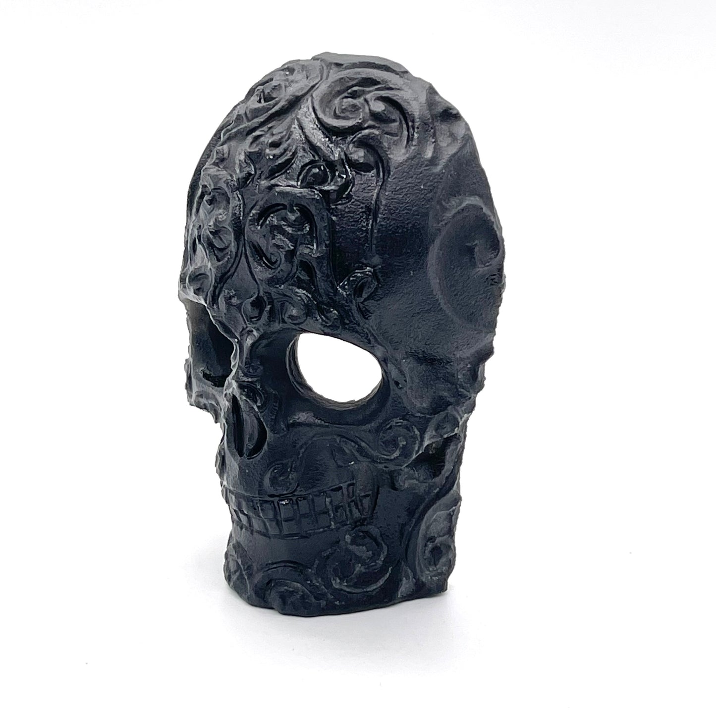 Black Obsidian Skull Mask
