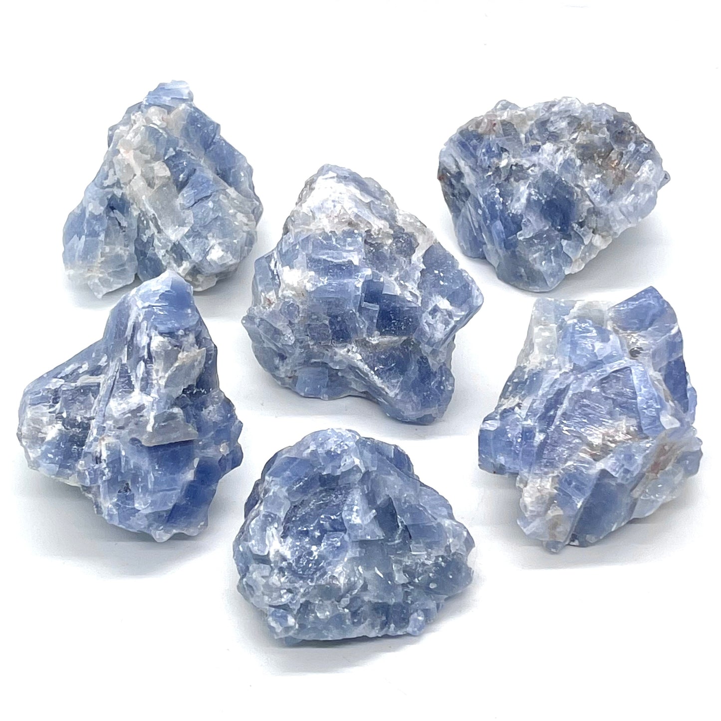 Raw Blue Calcite