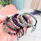 Fluorite 6mm Double Row Bracelet