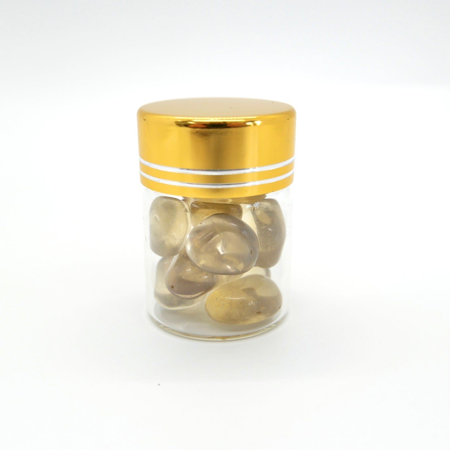 Natural Citrine Mini Tumble Vial